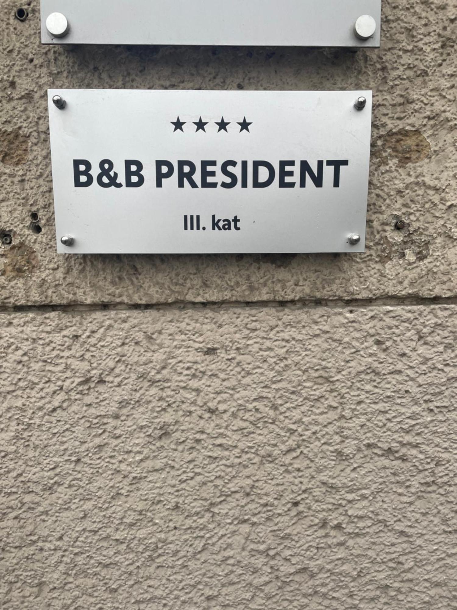 זאגרב B&B President מראה חיצוני תמונה